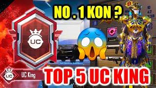 PUBG MAI SABSE ZADA UC KISNE KARIDHI? TOP 5 UC KING OF PUBG MOBILE | BGMI | Captain Pirate