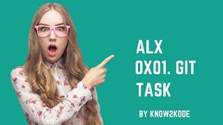 ALX Git Task   #alxafrica #uppbeat #dohardthings #free