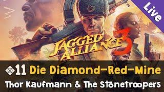 #11: Die Diamond-Red-Mine  Let's Play Jagged Alliance 3 (Livestream-Aufzeichnung)