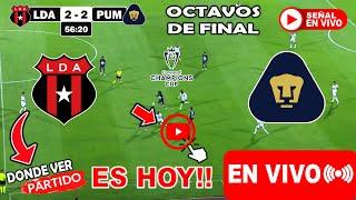 LDA vs. Pumas EN VIVO, Donde ver, A que hora juega LDA Alajuelense vs. Pumas hoy Concachampions 2025