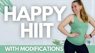 10min HAPPY HIIT Cardio/Dance Workout (with music)|| A good mood High Intensity Cardio/Dance Workout