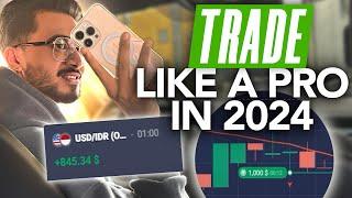  HOW TO BE A PRO TRADER IN 2024 | Perfect Quotex Strategy to Practice Trading Skills