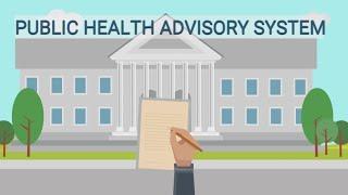 What is Ohio's Public Health Advisory System and how does it work?