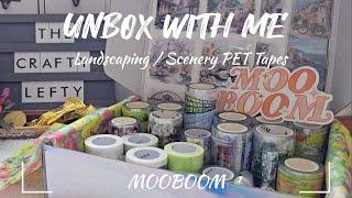 ASMR Unboxing | Landscaping & Scenery PET Tape Haul ft @mooboomplanner