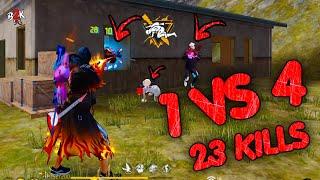 [B2K Fan] FREE FIRE: My CRAZIEST AWM 1v4 EVER - Every Kill Explained!