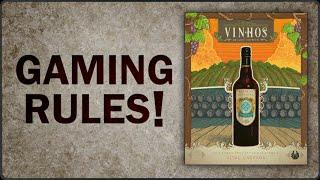 Gaming Rules! - Vinhos How to Play