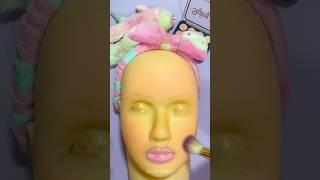 ASMR Satisfying with Unboxing & Review Mannequin Makeup Planet Glitter Gold Sounds Video 