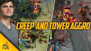 How Creep and Tower Aggro Works - Dota 2 Fundamentals (Episode 7)