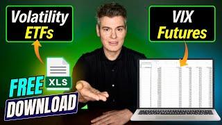 Volatility ETFs & VIX Futures Data:  FREE Excel Download