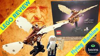 Leonardo da Vinci ‘s Flying Machine | A Genius Build Inspired by a Genius Man Lego set 10363