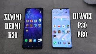 Xiaomi Redmi K30 vs Huawei P30 Pro | SpeedTest and Camera comparison