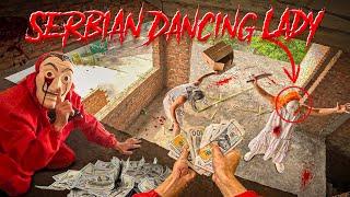 MONEY HEIST vs SERBIAN LADY DANCING ESCAPE IN REAL LIFE 29.0 (HORROR PARKOUR POV)