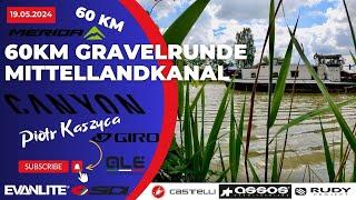 60km Gravel-Tour am Mittellandkanal - Pfingsten