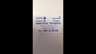 Fagor Aspes Edesa  Guadalajara Dombriz Dedietrich servicio Tecnico electrodomesticos