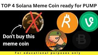 Top 4 new meme coin to buy now | Analysis by FNC