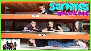 SARDiNES Hide And Seek In Home Depot / That YouTub3 Family Family Channel