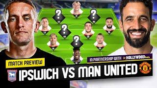 Rúben Amorim's FIRST Game In Charge! Ipswich vs Man United Tactical Preview