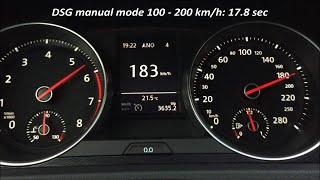 VW GOLF MK7  Acceleration 1.0 vs 1.2 vs 1.4 vs 1.5TDI vs 1.6 vs 1.8TSI vs 2.0TDI vs 2.0GTI vs 2.0GTD