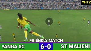MECHI YA KIRAFIKI YANGA AMETOA KICHAPO KIZITO, STREKA MPYA GARI LIMEWAKA APIGA HAT TRICK HII LEO