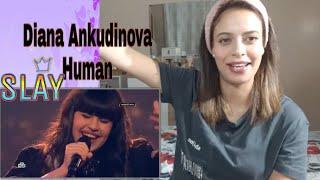 Diana Ankudinova Human/ Диана Анкудинова/VOCALIST REACTION