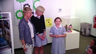 Ellen Meets an Amazing Young Australian Singer at Melbourne Girls Grammar