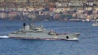 Tsezar Kunikov 158 on the Bosphorus