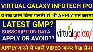 Virtual Galaxy Infotech IPO  Virtual Galaxy Infotech IPO Review  Virtual Galaxy Infotech IPO Gmp