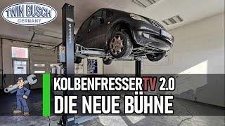 Kolbenfresser TV 2.0 | Umbau der Werkstatt | Die neue Twin Busch Hebebühne wird aufgebaut! [243] ‍