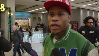 'George is a desperate man': Devin Haney And Team Arrive In Australia For Kambosos Rematch