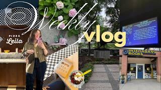 WEEKLY VLOG ️ve schwab event, book shopping, + book haul!
