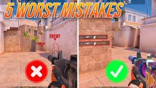 5 MISTAKES Beginners Make In Competitive | STANDOFF 2 TIPS