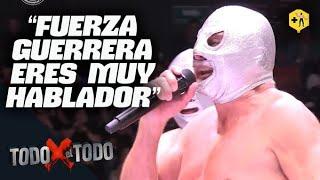 Hijo del Santo a Fuerza Guerrera: "Ven por tu mascarita, eres muy hablador"