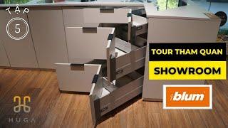 Khám phá showroom Blum Hà Nội, giải pháp cho góc tủ bếp | HUGA