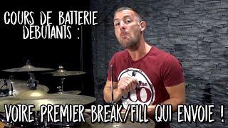 Cours de batterie débutant : Votre premier break/fill qui envoie !