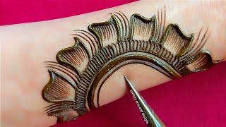 New beautiful stylish mehndi design | Easy mehndi design | simple mehndi design | mehndi designs.