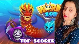  WORMSZONE IO 001 WORLD  RECORD ️SLITHER SNAKE TOP01/EPIC