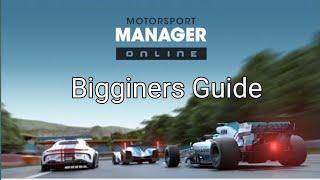 Motorsport Manager Online | How To Get The Best Start