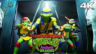 TMNT: MUTANTS UNLEASHED All Cutscenes (Full Game Movie) 4K 60FPS Ultra HD