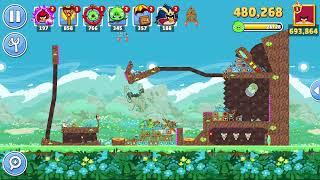 Angry Birds Friends Level 7 Tournament 1394 three stars NO POWER-UP walkthrough 2024-05-13