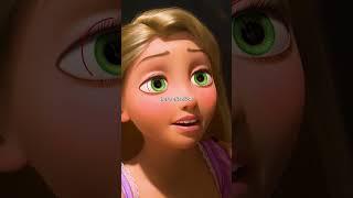 Why does Flynn Rider keep Rapunzel's hair out of her face? 