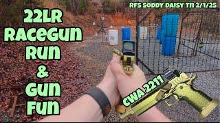 22lr Racegun Run & Gun Fun With My Custom CWA 2211