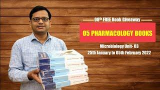 FREE Book Giveaway (08) | Textbook of Pharmacology by Prasan R Bhandari | Pharmacology FREE Book