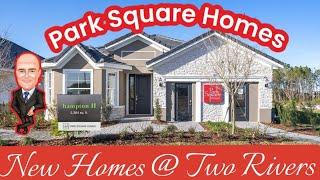 Park Square Homes | Hampton II floor plan | Two Rivers | Tampa Bay FL