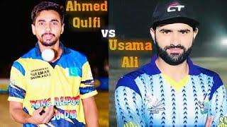 Ahmed Qulfi Fastest Bowling vs Usama Ali Sialkot and Sanam Iqbal | #tapeballcricket #cricket #viral