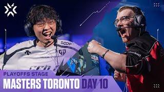 GEN vs G2 / SEN vs FNC — 마스터스 토론토 — 플레이오프 — 10일차