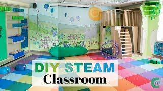 Library Maker Space with DIY STEAM projects