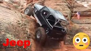 Jeep Wrangler - Amazing Rock Climbing