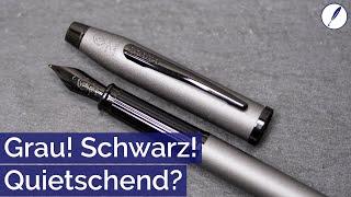 Cross Century II gunmetal grey - Füller Review deutsch - schlank, dezent aber eigener Stil