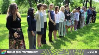 UNICEF Training: Integrating Child Rights in Development Cooperation in Belarus (May 2015)