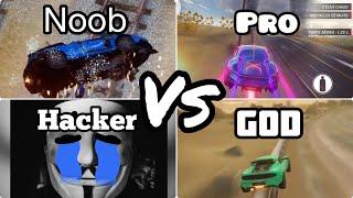 [Asphalt 9] Noob VS Pro VS Hacker VS GOD